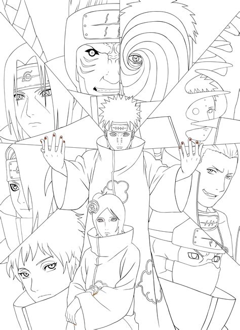 coloriage naruto shippuden|Naruto Shippuden Coloring Pages